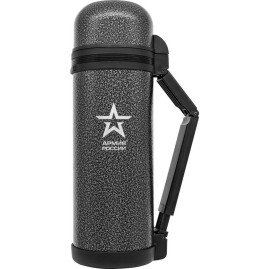 Термос THERMOS АРМИЯ РОССИИ АРМЕЙСКИЙ для напитков/еды 1.8л. серый 646064 Термос THERMOS АРМИЯ РОССИИ АРМЕЙСКИЙ для напитков/еды 1.8л. серый 646064