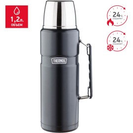 Термос THERMOS SK 2010 MATTE BLACK 1,2L 712608 Термос THERMOS SK 2010 MATTE BLACK 1,2L 712608